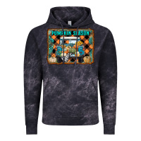 Cloud Black pumpkin season truck Vintage Hoodie - RanaPortraitStore