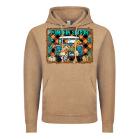 Vintage Coffee pumpkin season truck Vintage Hoodie - RanaPortraitStore