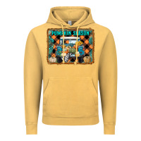 Vintage Mustard pumpkin season truck Vintage Hoodie - RanaPortraitStore
