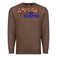 Chestnut America the beautiful Premium Sweatshirt - NancyCooperArtShop