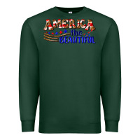 Sports Green America the beautiful Premium Sweatshirt - NancyCooperArtShop
