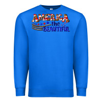 True Royal America the beautiful Premium Sweatshirt - NancyCooperArtShop