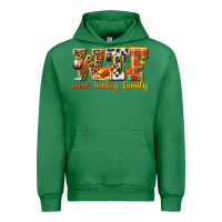 Emerald WTF Wine Turkey Family Urban Hoodie - texasbilliewilder