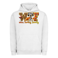 Pigment Lunar Rock WTF Wine Turkey Family Urban Hoodie - texasbilliewilder