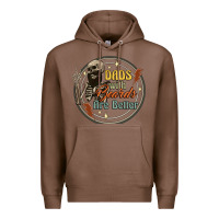 Chestnut dads with beards are better Premium Hoodie - Artiststas