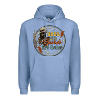 Colony Blue dads with beards are better Premium Hoodie - Artiststas