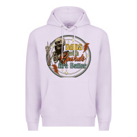 Lilac dads with beards are better Premium Hoodie - Artiststas