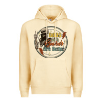 Dads With Beards Are Better Premium Hoodie | Teevron