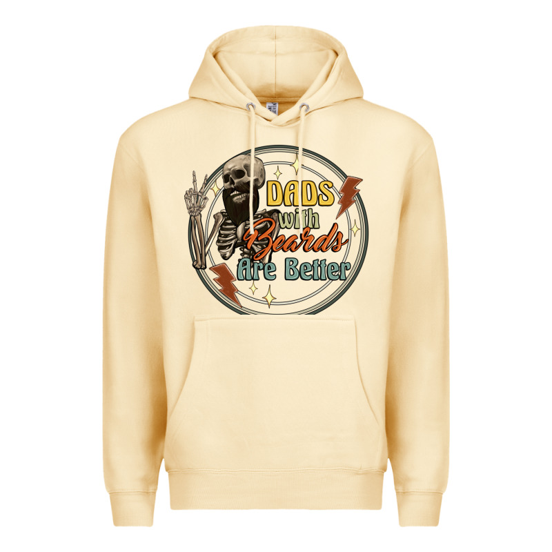 Dads With Beards Are Better Premium Hoodie by Artiststas | Teevron