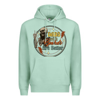 Seafoam dads with beards are better Premium Hoodie - Artiststas