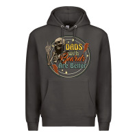 Smoke dads with beards are better Premium Hoodie - Artiststas