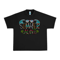 Black summer aunt Urban Heavy Tee - CowhideDigitalArt