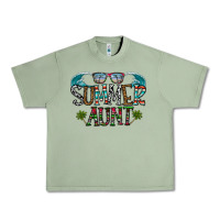 Oil Green summer aunt Urban Heavy Tee - CowhideDigitalArt