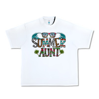 White summer aunt Urban Heavy Tee - CowhideDigitalArt