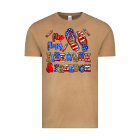 Vintage Camel flip flops fireworks and freedom Vintage Tee - AdoDesignShop