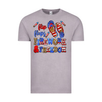 Flip Flops Fireworks And Freedom Vintage Tee | Teevron
