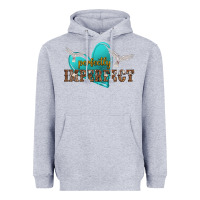 Heather Grey perfectly imperfect Heavyweight Hoodie - NancyCooperArtShop