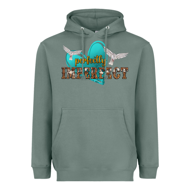 Perfectly Imperfect Heavyweight Hoodie by NancyCooperArtShop | Teevron