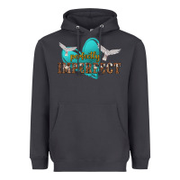 Smoke perfectly imperfect Heavyweight Hoodie - NancyCooperArtShop