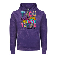 Cloud Purple thou shalt not try me mood 24 7 Vintage Hoodie - Zillion Design Studio