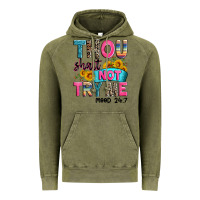 Vintage Olive thou shalt not try me mood 24 7 Vintage Hoodie - Zillion Design Studio