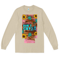 Mushroom cowgirls don't crty boots hat sunflowers 12 oz can cooler  (slim) Long Sleeve Tee - Artiststas