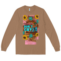 Toasted Coconut cowgirls don't crty boots hat sunflowers 12 oz can cooler  (slim) Long Sleeve Tee - Artiststas