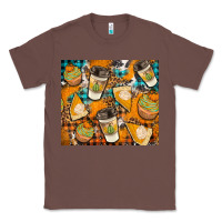Chestnut autumun distressed tumbler Classic Tee - BundleAndBundleShop