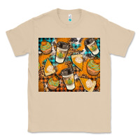 Mushroom autumun distressed tumbler Classic Tee - BundleAndBundleShop