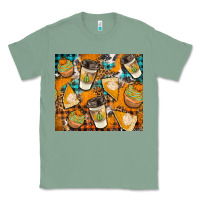 Sage autumun distressed tumbler Classic Tee - BundleAndBundleShop