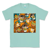 Seafoam autumun distressed tumbler Classic Tee - BundleAndBundleShop