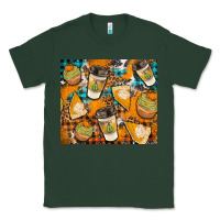 Sports Green autumun distressed tumbler Classic Tee - BundleAndBundleShop