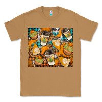 Toasted Coconut autumun distressed tumbler Classic Tee - BundleAndBundleShop