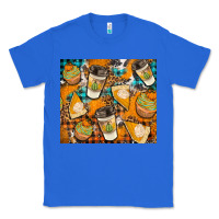 True Royal autumun distressed tumbler Classic Tee - BundleAndBundleShop