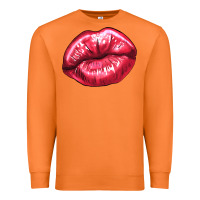 Carrot lips mark Premium Sweatshirt - NancyCooperArtShop