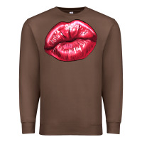Chestnut lips mark Premium Sweatshirt - NancyCooperArtShop