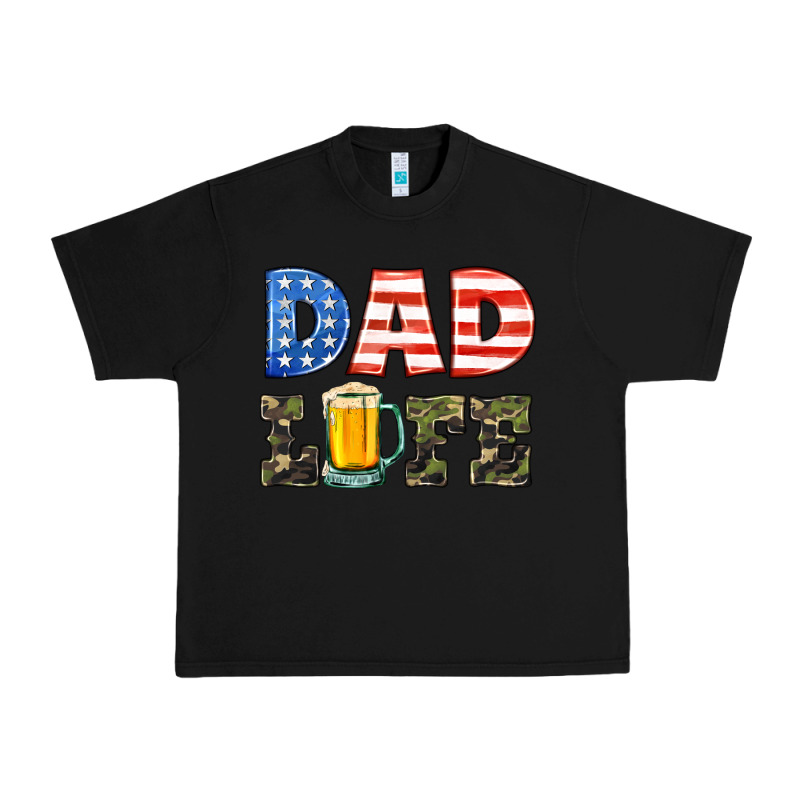 Dad Life Urban Heavy Tee by HRA Design Shop | Teevron