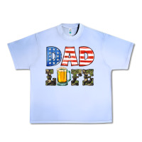 Grape Ice dad life Urban Heavy Tee - HRA Design Shop