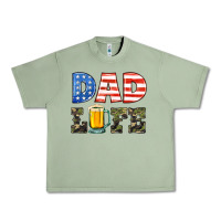 Oil Green dad life Urban Heavy Tee - HRA Design Shop