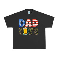 Pigment Black dad life Urban Heavy Tee - HRA Design Shop