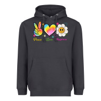Smoke peace love happiness Heavyweight Hoodie - NancyCooperArtShop