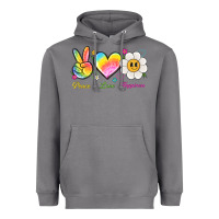 Storm peace love happiness Heavyweight Hoodie - NancyCooperArtShop