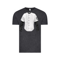 Vintage Black baseball uniform fa element Vintage Tee - FaDigitalArtStudio