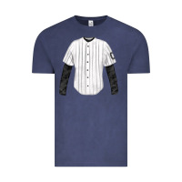 Vintage Denim baseball uniform fa element Vintage Tee - FaDigitalArtStudio