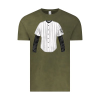 Vintage Olive baseball uniform fa element Vintage Tee - FaDigitalArtStudio