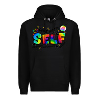 Black self love tie dye Premium Hoodie - Artiststas