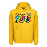 Lemon self love tie dye Premium Hoodie - Artiststas