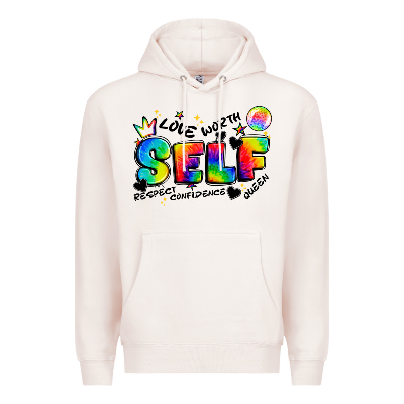 Self Love Tie Dye Premium Hoodie by Artiststas | Teevron
