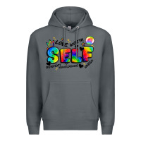 Rock self love tie dye Premium Hoodie - Artiststas