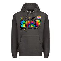 Smoke self love tie dye Premium Hoodie - Artiststas